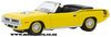 1/64 Plymouth Hemi Cuda Convertible (1970, yellow)