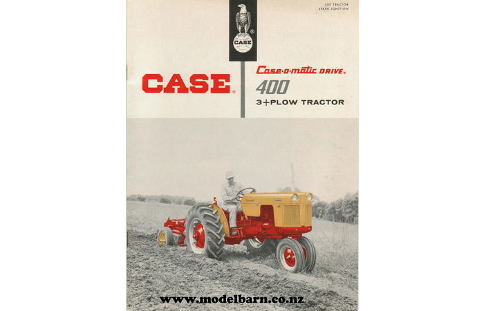 Case 400 Case-o-matic Drive Tractor Brochure