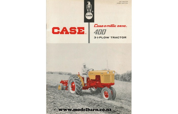 Case 400 Case-o-matic Drive Tractor Brochure