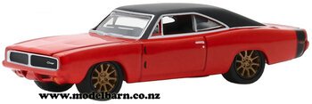 1/64 Dodge Charger "MayHem" (1969, red & black)-dodge,-ram-and-srt-Model Barn