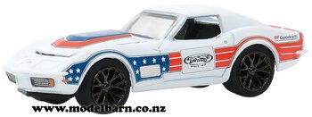 1/64 Chev Corvette (1972, white) "BFGoodrich"-chevrolet-and-gmc-Model Barn