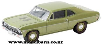 1/64 Chev Nova SS (1968, metallic green)-chevrolet-and-gmc-Model Barn