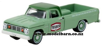 1/64 Dodge D-100 Pick-Up (1967, green) "Texaco"-dodge,-ram-and-srt-Model Barn