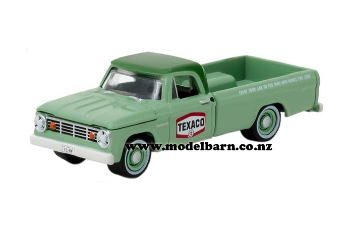 1/64 Dodge D-100 Pick-Up (1967, green) "Texaco"