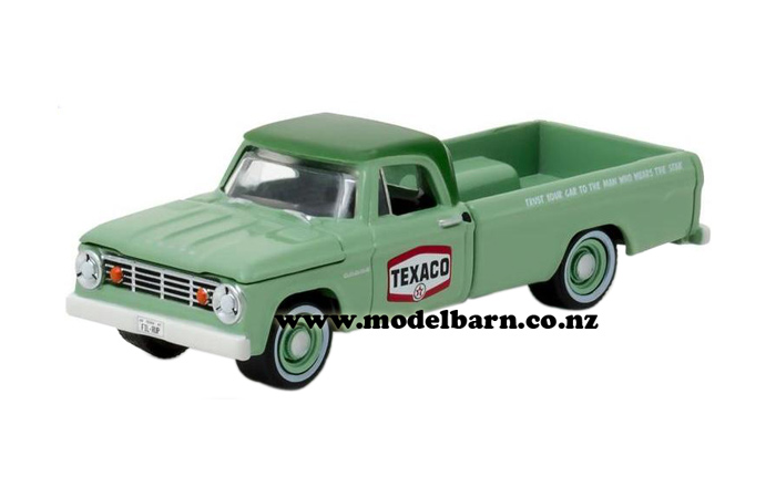 1/64 Dodge D-100 Pick-Up (1967, green) "Texaco"