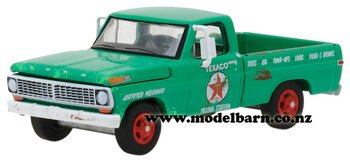 1/64 Ford F-100 Pick-Up (1970, green) "Texaco"-ford-Model Barn
