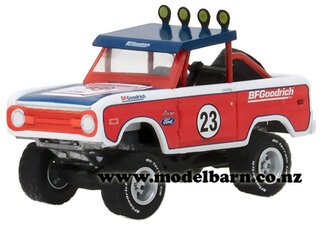 1/64 Ford Bronco Baja (1966, red, white & blue) "BFGoodrich"-ford-Model Barn
