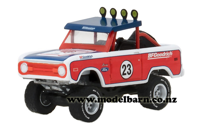 1/64 Ford Bronco Baja (1966, red, white & blue) "BFGoodrich"