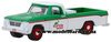 1/64 Dodge D-100 Pick-Up (1962, green & white) "Turtle Wax"