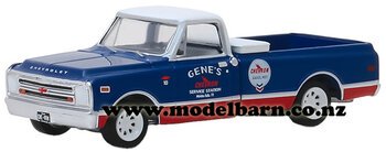 1/64 Chev C-10 Pick-Up (1968, blue & red) "Chevron"-chevrolet-and-gmc-Model Barn