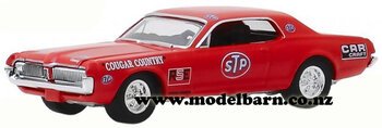 1/64 Mercury Cougar (1967, red) "STP"-mercury-Model Barn