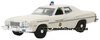 1/64 Ford Gran Torino Police Car (1975, cream) "San Diego PD"
