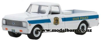 1/64 Chev C10 Cheyenne Police Pick-Up (1972) "Delaware State"-chevrolet-and-gmc-Model Barn