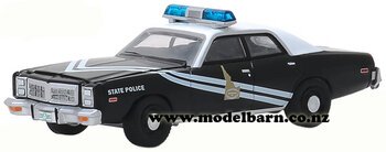 1/64 Dodge Monaco Police Car (1978, black) "Idaho State Police"-dodge,-ram-and-srt-Model Barn