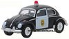 1/64 VW Beetle Police Car (black & white) "Sioux Falls Police"