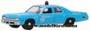 1/64 Dodge Monaco Police Car (1974, blue) "Montreal Police"