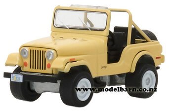 1/64 Jeep CJ-5 (1980, yellow) "Charlie's Angels"-jeep-Model Barn