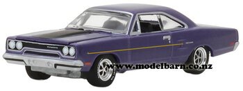 1/64 Plymouth Road Runner (1970, purple)-plymouth-Model Barn
