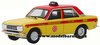 1/64 Datsun 510 Sedan Taxi (1970, yellow & red)