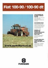 Fiat 100-90 & 100-90 DT Tractor Sales Brochure-fiat,-fiatagri.-laverda-Model Barn
