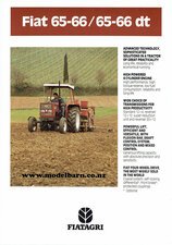 Fiat 65-66 & 65-66 DT Tractor Sales Brochure-fiat,-fiatagri.-laverda-Model Barn