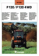 Fiat F120 & F120 4WD Tractor Sales Brochure-fiat,-fiatagri.-laverda-Model Barn