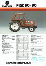 Fiat 60-90 Tractor Sales Brochure-fiat,-fiatagri.-laverda-Model Barn