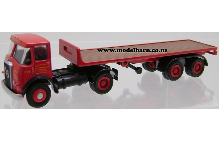 1/76 Atkinson Mark I Prime Mover & Semi Flatdeck Trailer "Suttons"