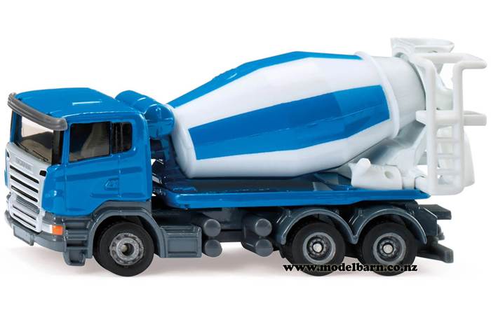 1/87 Scania Concrete Mixer (blue, white & grey)