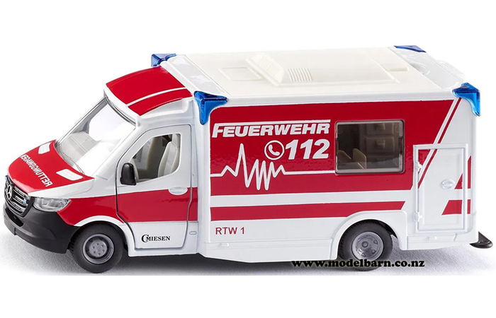 1/50 Mercedes Sprinter Miesen Type C Ambulance "Feuerwehr"