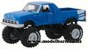 1/64 Modified Monster Truck (1995, blue) "Buck Truck"