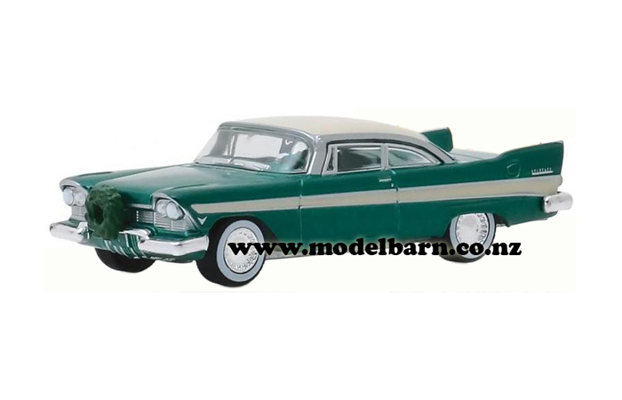 1/64 Plymouth Belvedere with Wreath (1957, green & white)