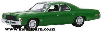 1/64 Dodge Royal Monaco (1977, green)-dodge,-ram-and-srt-Model Barn