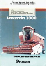 Laverda 3900 Combine Harvester Sales Brochure-fiat,-fiatagri.-laverda-Model Barn
