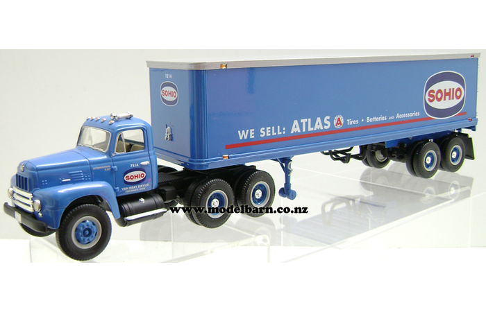1/34 International RF-200 Prime Mover & Semi Box Trailer "Sohio Cincinnati"