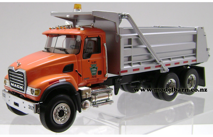 1/34 Mack Granite 3-Axle Tip Truck "Penna Turnpike"