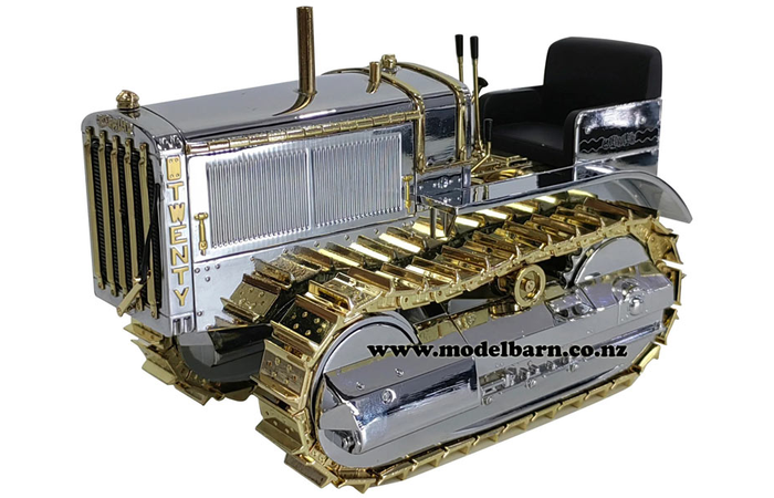 1/16 Caterpillar Twenty Crawler "100 Year Anniversary" (chrome & gold)