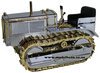 1/16 Caterpillar Twenty Crawler "100 Year Anniversary" (chrome & gold)