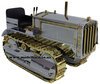 1/16 Caterpillar Twenty Crawler "100 Year Anniversary" (chrome & gold)