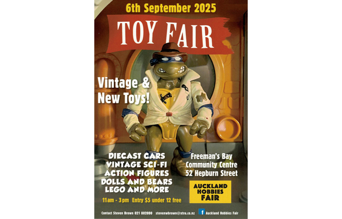 Auckland Hobbies Fair September 6 2025