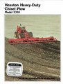 Hesston 2310 Heavy-Duty Chisel Plow Sales Brochure