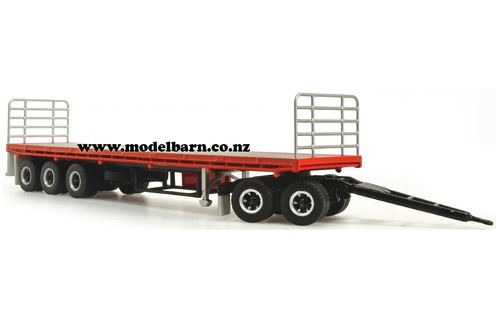 1/64 Flat Deck Road Train Trailer "Brambles Manford"