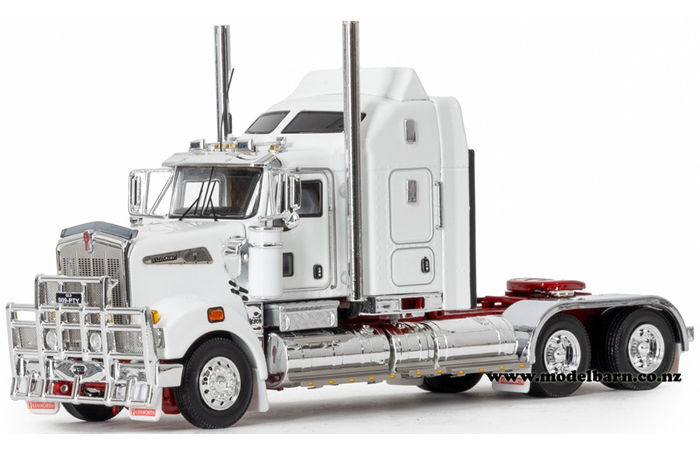 1/50 Kenworth T909 Prime Mover (White & Red)