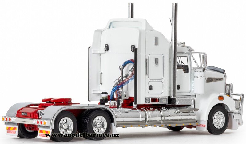 1/50 Kenworth T909 Prime Mover (White & Red) - Trucks & Trailers