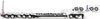 1/50 Drake 2x8 Dolly & 4x8 Swingwing Low Loader Trailer (White & Black)