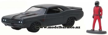 1/64 Dodge Challenger "Shakedown Tribute" (1971) & Driver-dodge,-ram-and-srt-Model Barn