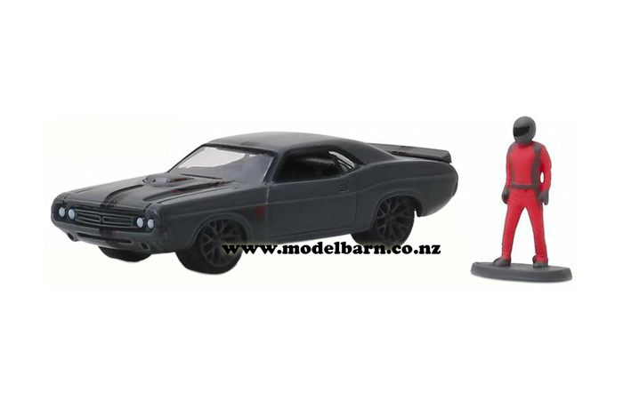 1/64 Dodge Challenger "Shakedown Tribute" (1971) & Driver