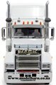 1/50 Mack Super-Liner III Prime Mover with Drake 2x8 Dolly & 4x8 Swingwing Low Loader Trailer Combo (White & Red)