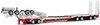 1/50 Mack Super-Liner III Prime Mover with Drake 2x8 Dolly & 4x8 Swingwing Low Loader Trailer Combo (White & Red)