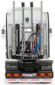 1/50 Kenworth K200 with Drake 2x8 Dolly & 4x8 Swingwing Low Loader Trailer Combo (White & Black)
